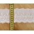 Kép 2/3 - Csipke szalag – Fehér madeira csipke nagy virág mintával, 7cm