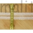 Kép 2/3 - Csipke szalag – Horgolt hatású, fehér színben, rombusz mintával, 4,3cm