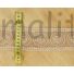 Kép 2/3 - Csipke szalag – Horgolt hatású, bézs színben, mandala mintával, 7cm