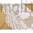 Kép 3/3 - Csipke szalag – Fehér műszál csipke házikó mintával, 15,5cm