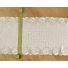 Kép 2/3 - Csipke szalag – Tört fehér színben, elasztikus, 22cm