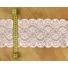 Kép 2/3 - Csipke szalag – Világos rózsaszín színben, elasztikus, 13,5cm