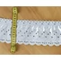 Kép 2/3 - Dísz szalag – Világoskék színben, madeira mintával, 10,5cm