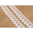 Kép 3/3 - Csipke szalag – Tört fehér színű pamutcsipke, 1,8cm
