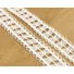 Kép 3/3 - Csipke szalag – Fehér színű pamutcsipke, 1,5cm