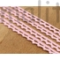 Kép 3/3 - Csipke szalag – Rózsazín színű pamutcsipke, 0,7cm
