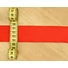 Kép 2/3 - Ripsz szalag – Piros színben, 40mm
