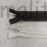 Kép 1/4 - Cipzár – Rejtett húzózár, fekete és fehér színben, több méretben