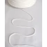Kép 4/4 - Gumizsinór (gumirugany) – Szájmaszkhoz, fehér színben, 2mm