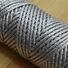 Kép 1/2 - Fémszálas zsinór – Lurex borítással, ezüst színben, 4mm