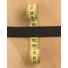 Kép 2/3 - Gumiszalag – Plüss gumi fekete színben, 20mm