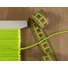 Kép 2/3 - Szatén zsinór – Patkányfarok neon sárga színben, 2mm