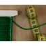 Kép 2/3 - Szatén zsinór – Patkányfarok sötétzöld színben, 2mm