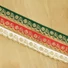 Kép 1/3 - Hímzett szalag – Margitcakk arany lurex hímzéssel, 1,5cm