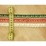 Kép 2/3 - Hímzett szalag – Margitcakk arany lurex hímzéssel, 1,5cm
