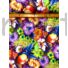 Kép 2/5 - Jég jersey – Trópusi virágkavalkád mintával