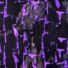 Kép 1/6 - Jég jersey – Fekete alapon lila töredezett mintával