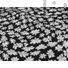 Kép 5/5 - Pamut jersey – Fekete alapon apró virág mintával