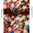 Kép 2/6 - Steppelt kabátbélés – Színes virágos mintával