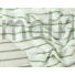 Kép 4/5 - Batiszt – Fehér alapon arany lurexes és zöld csíkos mintával