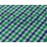 Kép 4/4 - Pamut puplin – Kék-zöld apró kockás mintával