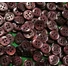 Kép 1/3 - Inggomb – Gyöngyházfényű vöröses barna színben, négylyukú, 10mm
