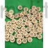 Kép 2/3 - Inggomb – Halvány bézs színben, négylyukú, 12mm