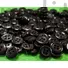 Kép 3/3 - Inggomb – Fekete színben, négylyukú, 10mm