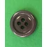 Kép 3/3 - Műanyag gomb – Kabátgomb szürke színben, négylyukú, 28mm
