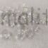 Kép 1/3 - Gyöngy gomb – Menyasszonyi ruha gomb, átlátszó, 10mm (120430)
