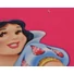 Kép 4/5 - Walt Disney – Hercegnők mintával, szívecskés bordűrrel