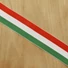 Kép 1/3 - Nemzeti szalag – Magyar nemzeti színű szövött szalag, 50mm