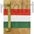 Kép 2/3 - Nemzeti szalag – Magyar nemzeti színű szövött szalag, 14cm