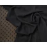 Kép 4/5 - Muszlin jacquard – Pöttyös mintával, fekete színben