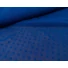 Kép 3/5 - Muszlin jacquard – Pöttyös mintával, királykék színben