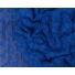 Kép 4/5 - Hímzett muszlin – Virág mintával, királykék színben