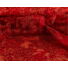 Kép 4/4 - Alkalmi tüll – Bordó színű virágos mintával, bördűrös