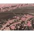 Kép 3/4 - Alkalmi tüll – Ezüst és pink glitteres virág mintával