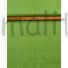 Kép 2/4 - Pamutvászon – Fűzöld, fehér 2mm pöttyös mintával