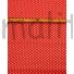 Kép 2/4 - Pamutvászon – Piros alapon fehér pöttyös mintával, 6mm