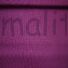 Kép 2/4 - Pamutvászon, festett – Sötét lila színű üni