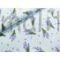 Kép 3/6 - Pamutvászon – Fehér alapon halvány lila levendulacsokor mintával