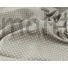 Kép 4/5 - Pamutvászon – Világos szürke alapon fehér 2mm pöttyös mintával