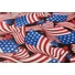 Kép 4/4 - Pamutvászon – Lobogó USA zászló mintával