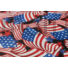 Kép 4/4 - Pamutvászon – Lobogó USA zászló mintával