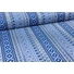 Kép 3/4 - Pamutvászon – Azték stílusú minta, kék