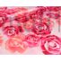 Kép 3/6 - Armani szatén – Rózsaszín nagy virágos mintával, DigitalPrint