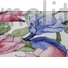 Kép 4/4 - Selyem – Super soft mályva és kék nagy virágos mintával
