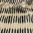 Kép 1/4 - Szatén selyem – Bézs alapon fekete csíkozott mintával
