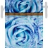 Kép 2/5 - Armani szatén - Kék nagy rózsa mintával, Digital Print
